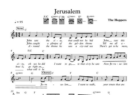 Jerusalem (Live) chords & lyrics .